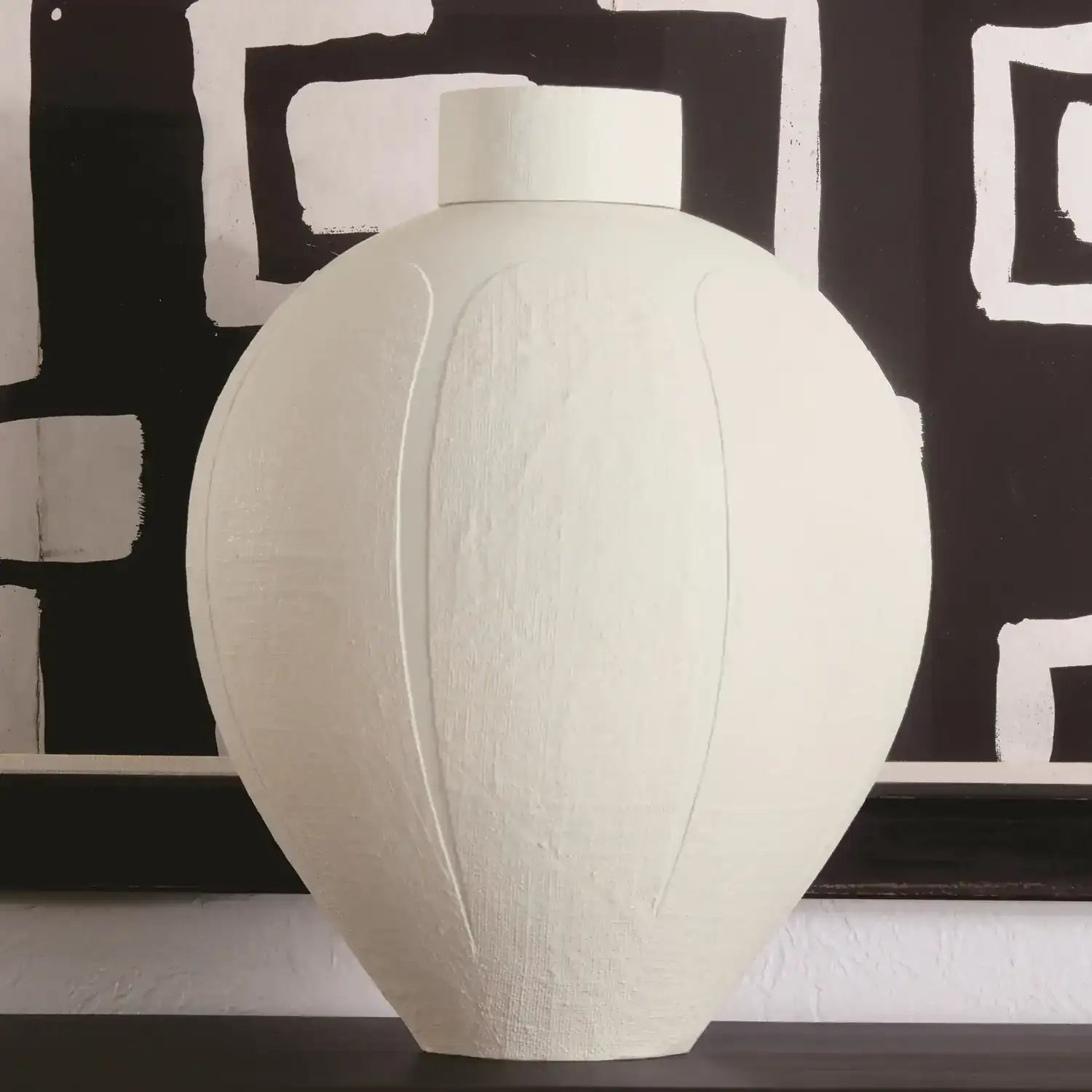 GLOBAL VIEWS LINEN JAR - Decorative Accents