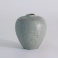GLOBAL VIEWS MINI CHECK BULBOUS VASE - Decorative Accents