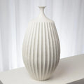 GLOBAL VIEWS SAWTOOTH VASE - Decorative Accents