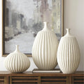 GLOBAL VIEWS SAWTOOTH VASE - Decorative Accents