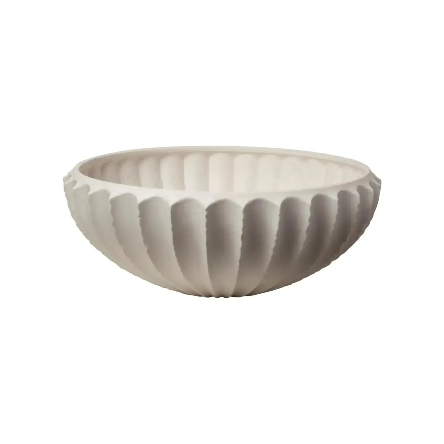 GLOBAL VIEWS SAWTOOTH BOWL - Decorative Accents