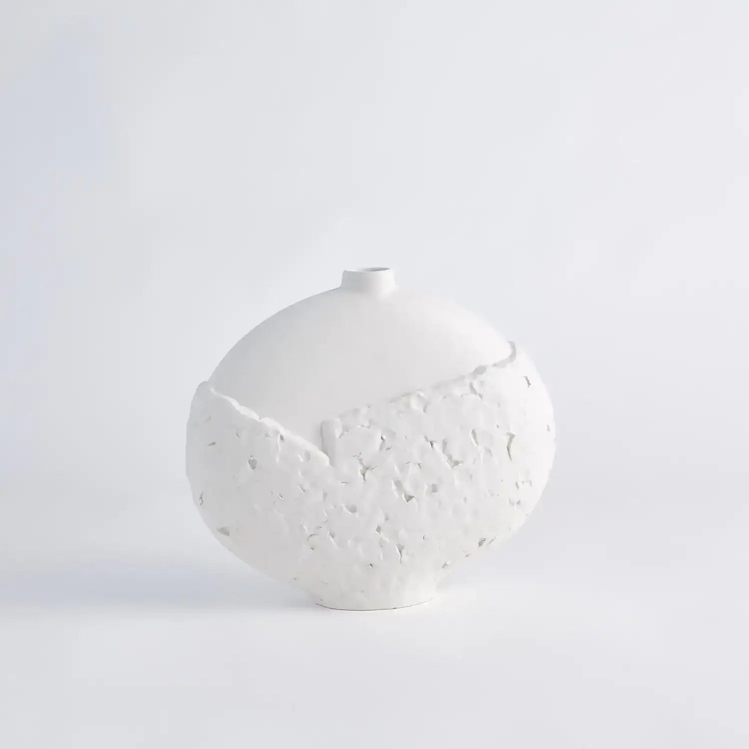 GLOBAL VIEWS ASYMMETRICAL STIPPLE VASE - Decorative Accents