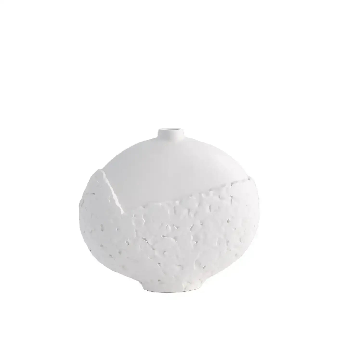 GLOBAL VIEWS ASYMMETRICAL STIPPLE VASE - Decorative Accents