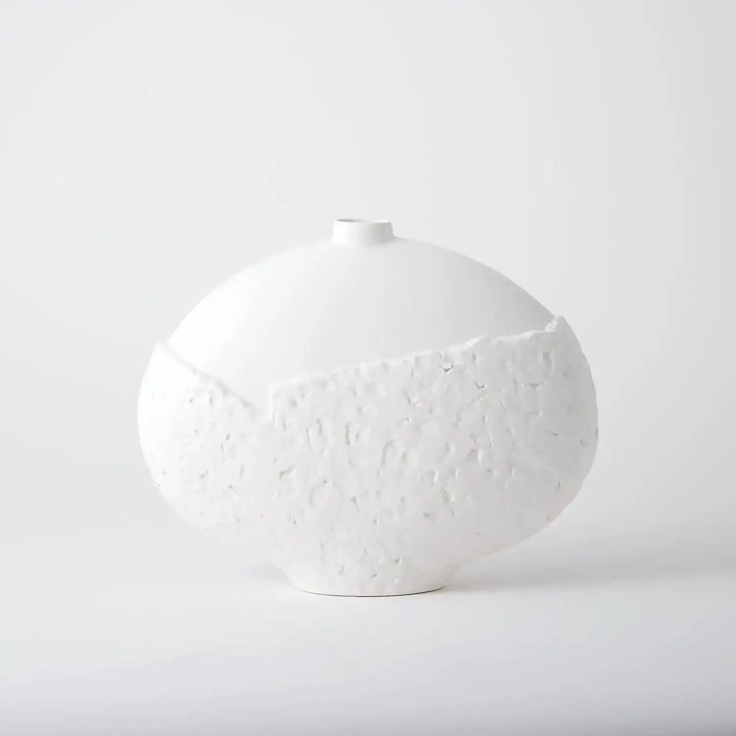 GLOBAL VIEWS ASYMMETRICAL STIPPLE VASE - Decorative Accents
