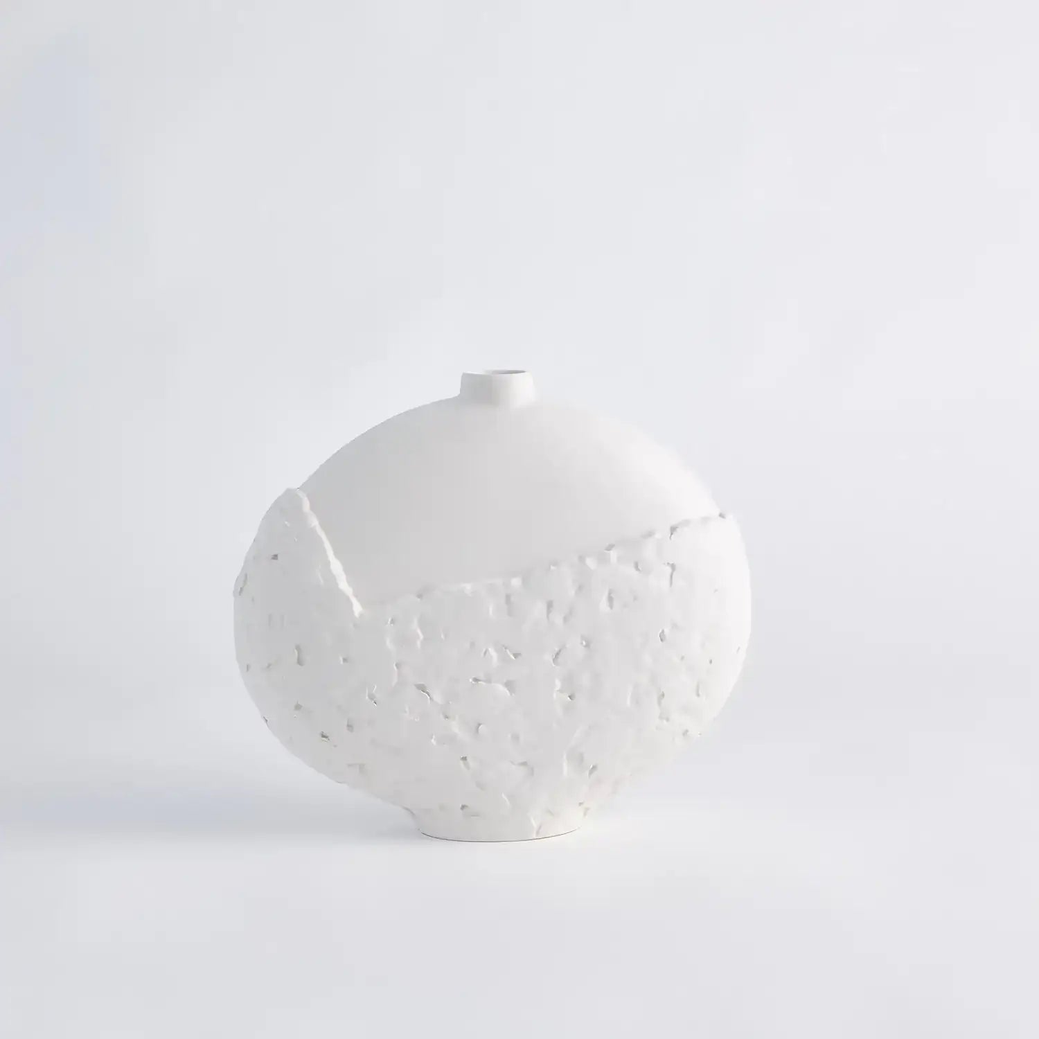 GLOBAL VIEWS ASYMMETRICAL STIPPLE VASE - Decorative Accents