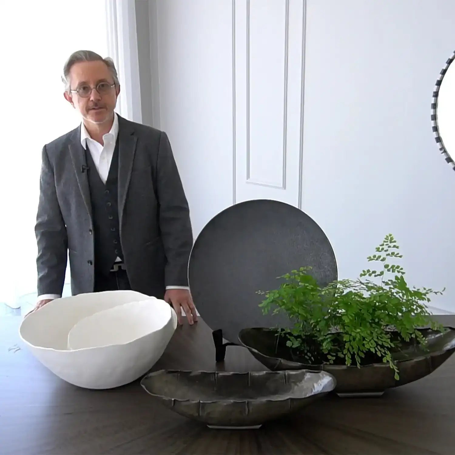 GLOBAL VIEWS SPIRAL BOWL - Decorative Accents
