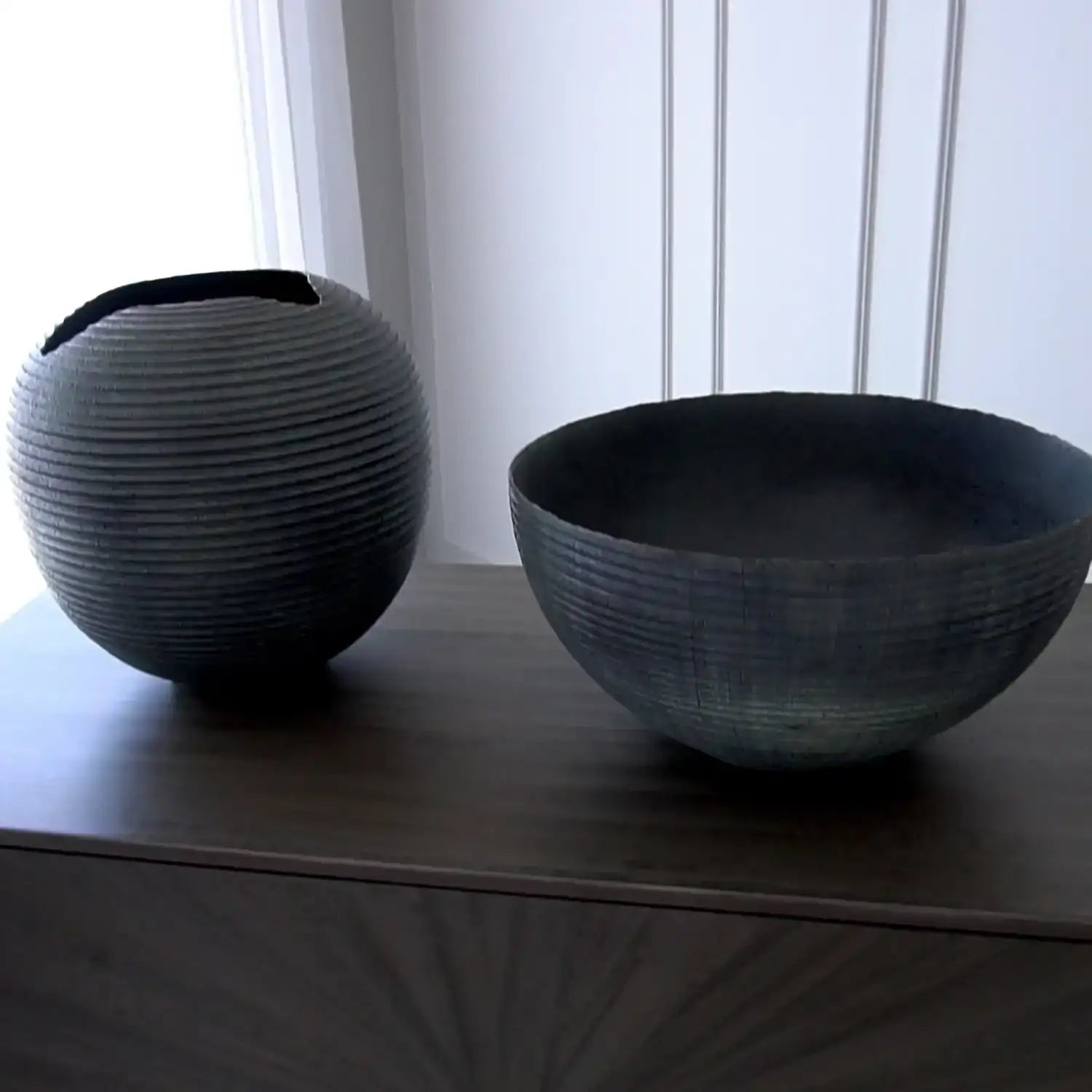 GLOBAL VIEWS HORIZONTAL TROWEL BOWL - Decorative Accents