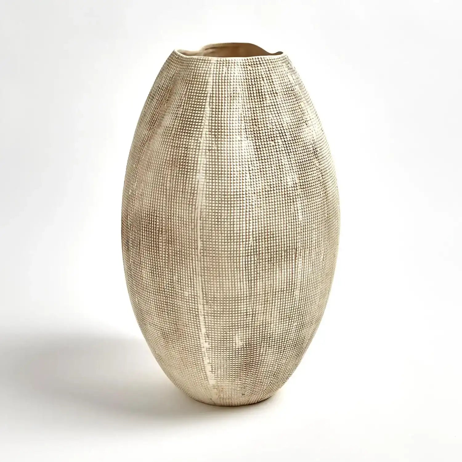 GLOBAL VIEWS SISAL VASE - Decorative Accents
