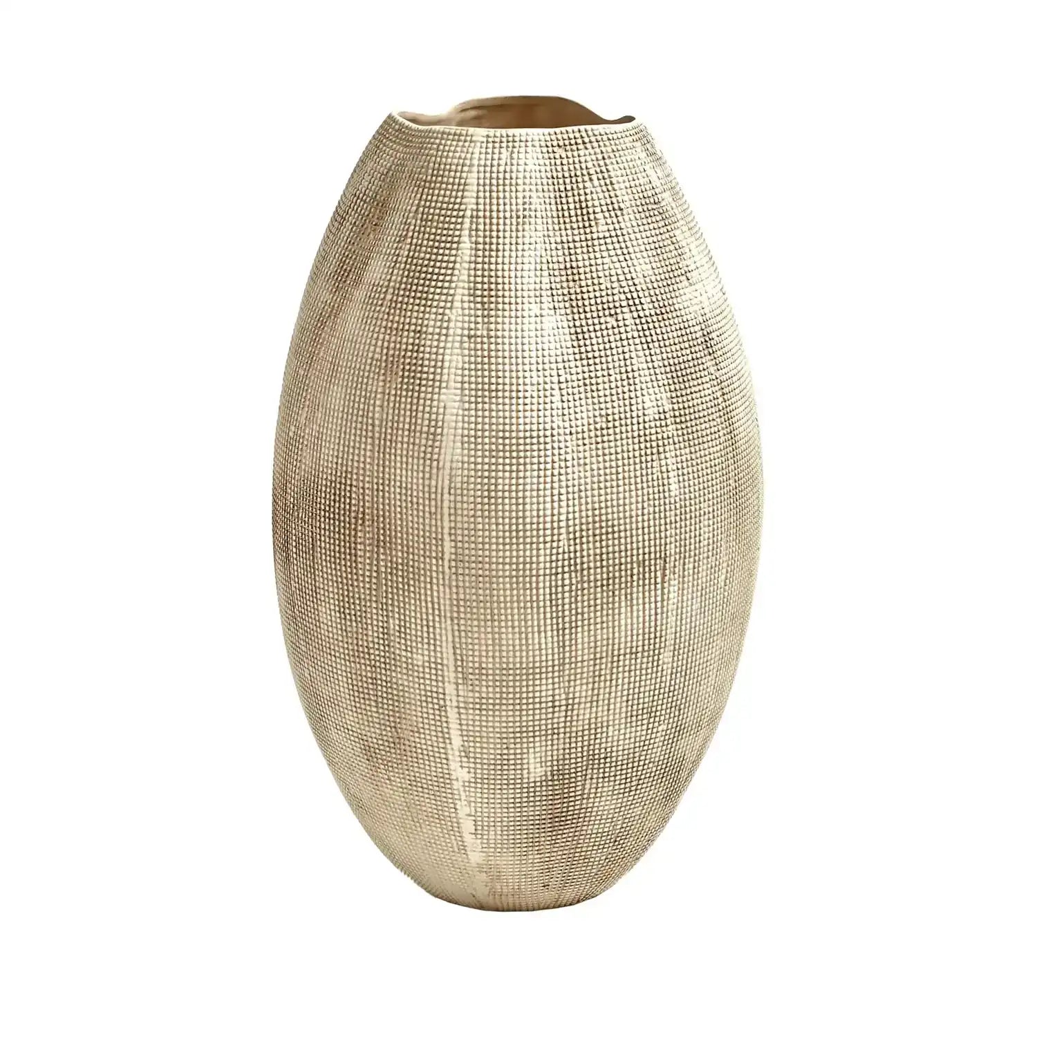 GLOBAL VIEWS SISAL VASE - Decorative Accents