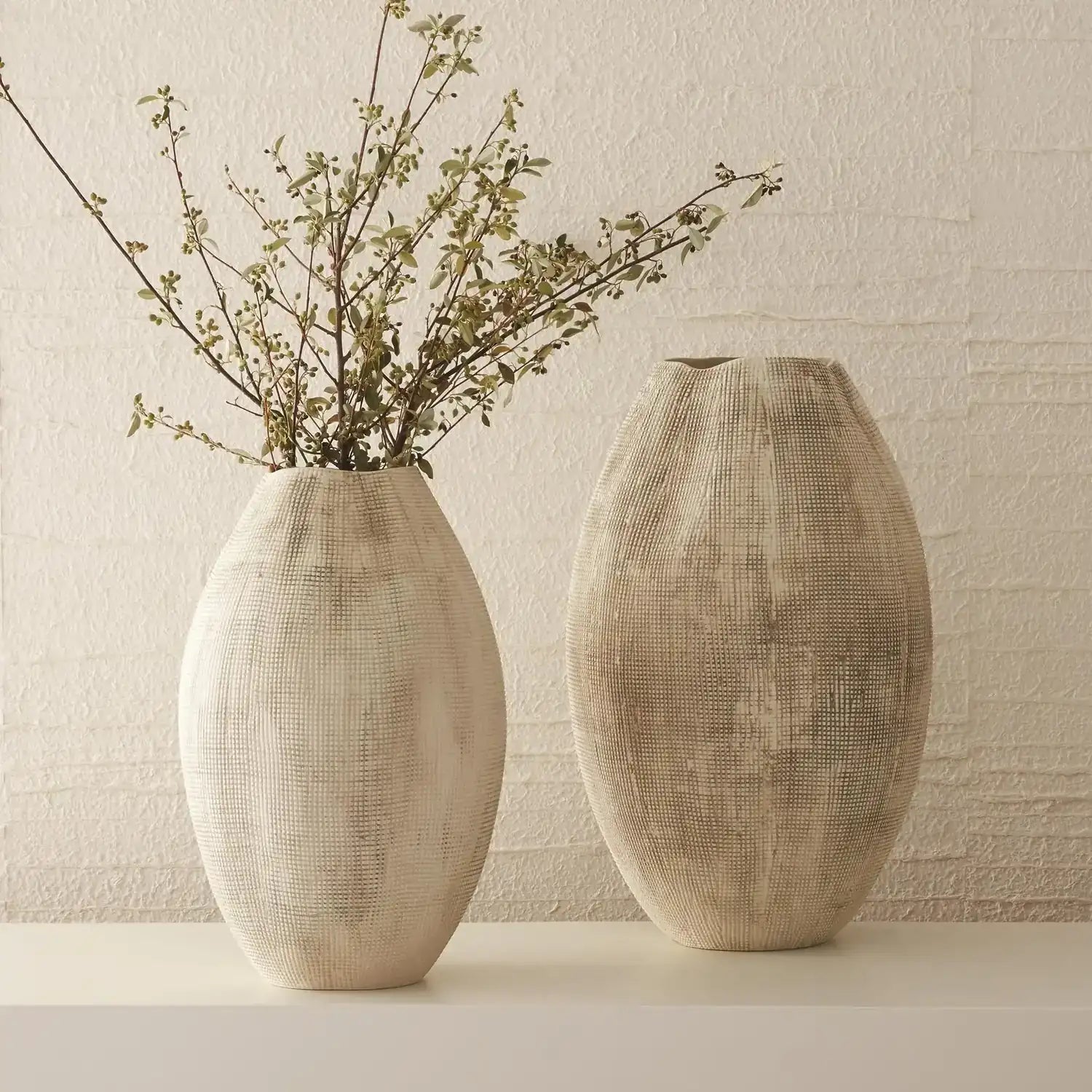 GLOBAL VIEWS SISAL VASE - Decorative Accents