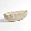 GLOBAL VIEWS SISAL OVAL BOWL - Decorative Accents