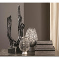 GLOBAL VIEWS CRACKLED FOOTED VASE - Decorative Accents