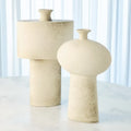 GLOBAL VIEWS FOLK OVAL DRUM VASE - Decorative Accents