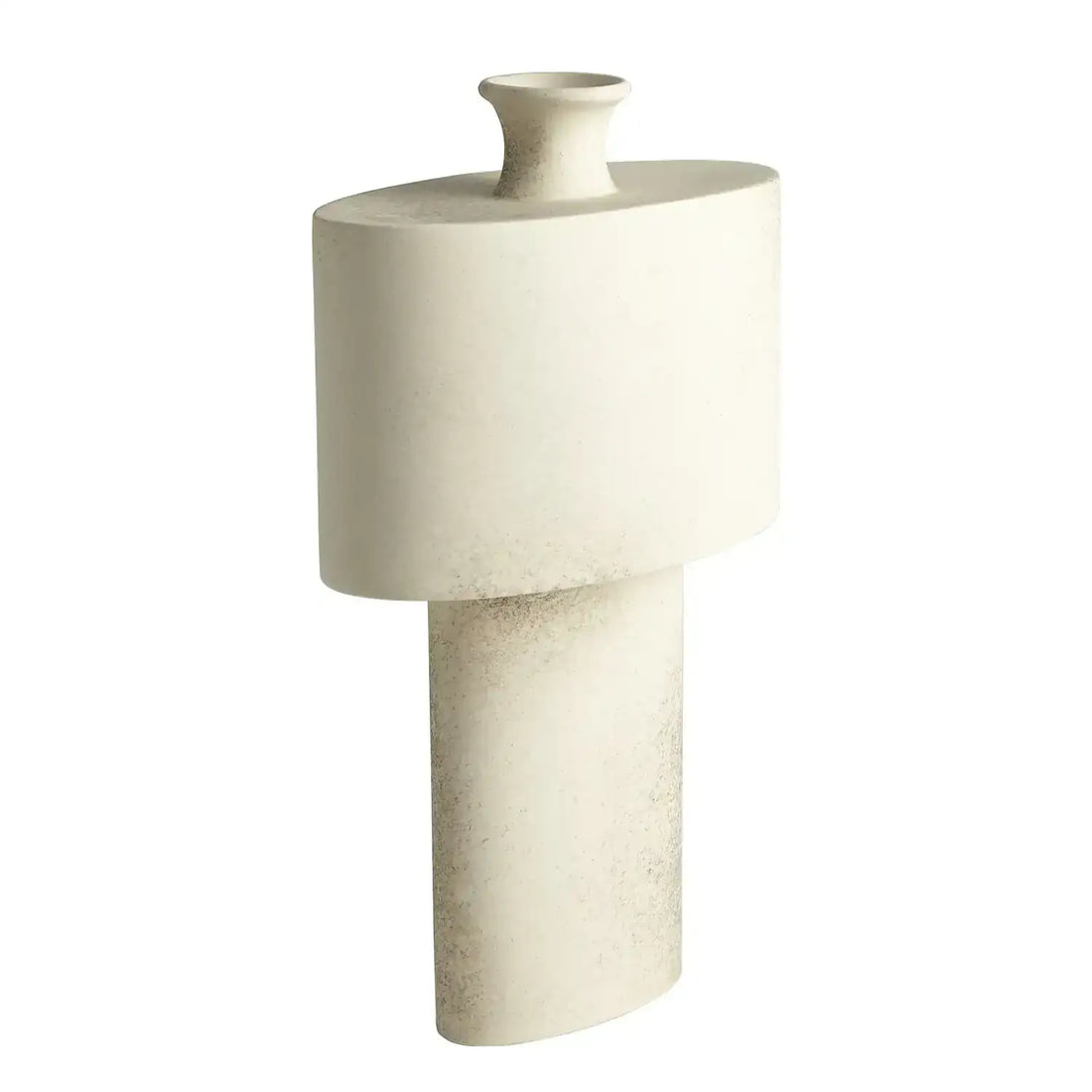 GLOBAL VIEWS FOLK OVAL DRUM VASE - Decorative Accents