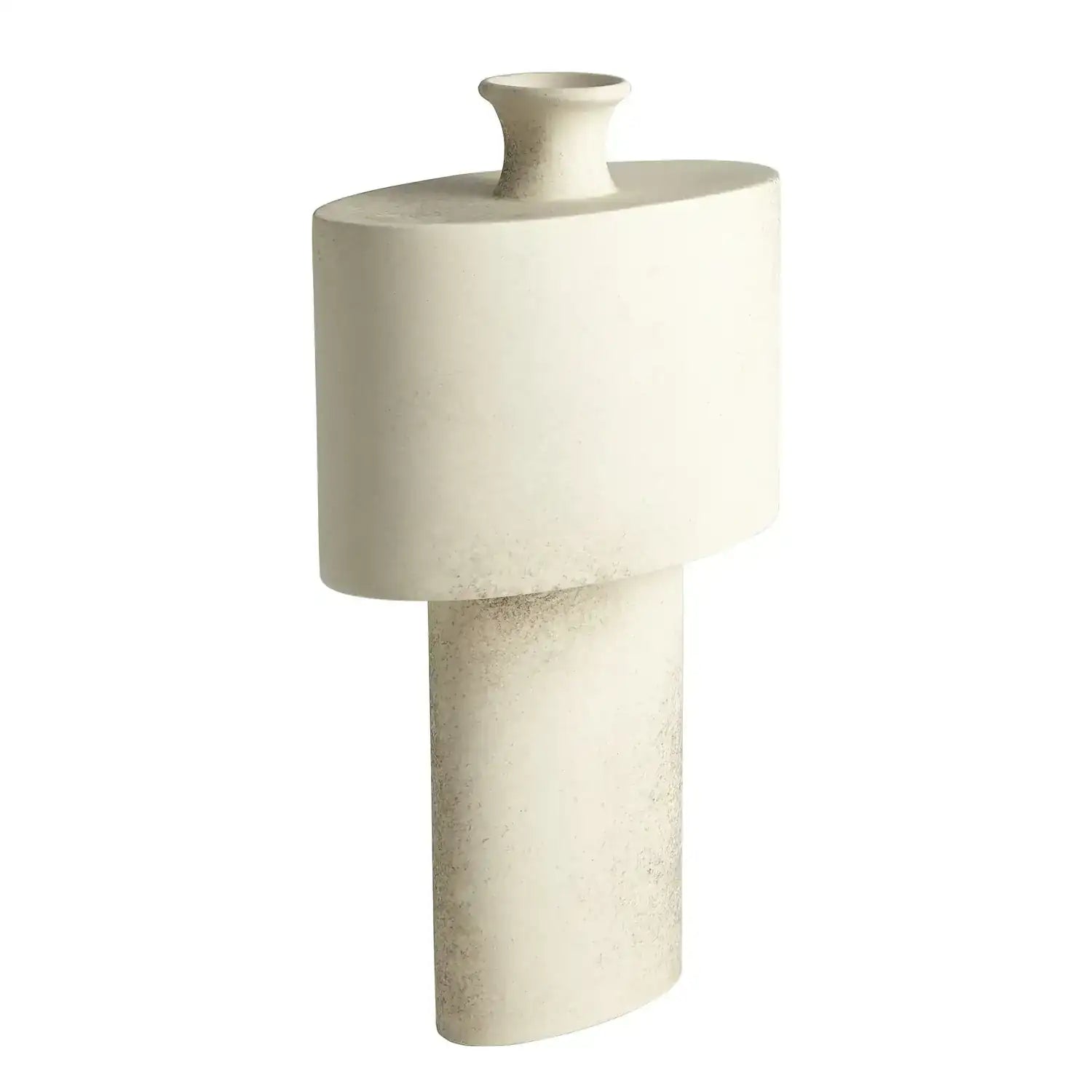 GLOBAL VIEWS FOLK OVAL DRUM VASE - Decorative Accents