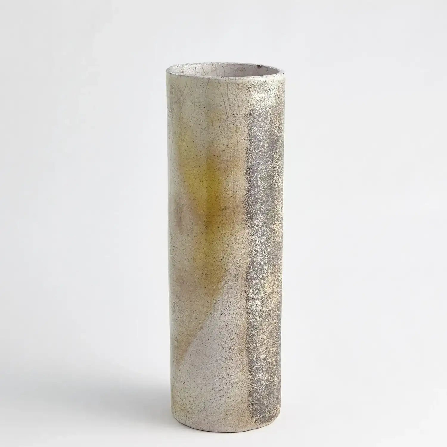 GLOBAL VIEWS GOLDEN RAKU VASE - Decorative Accents