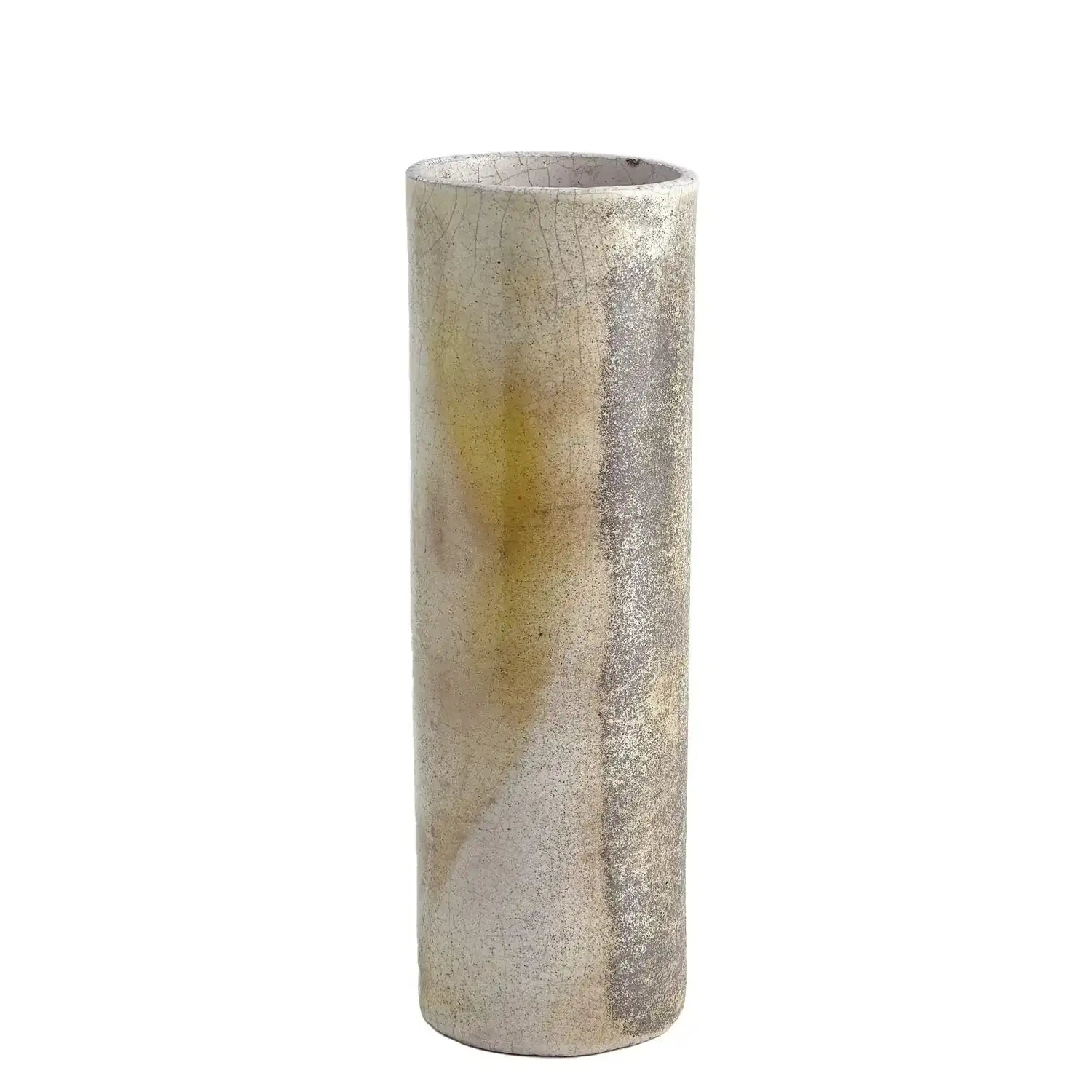 GLOBAL VIEWS GOLDEN RAKU VASE - Decorative Accents