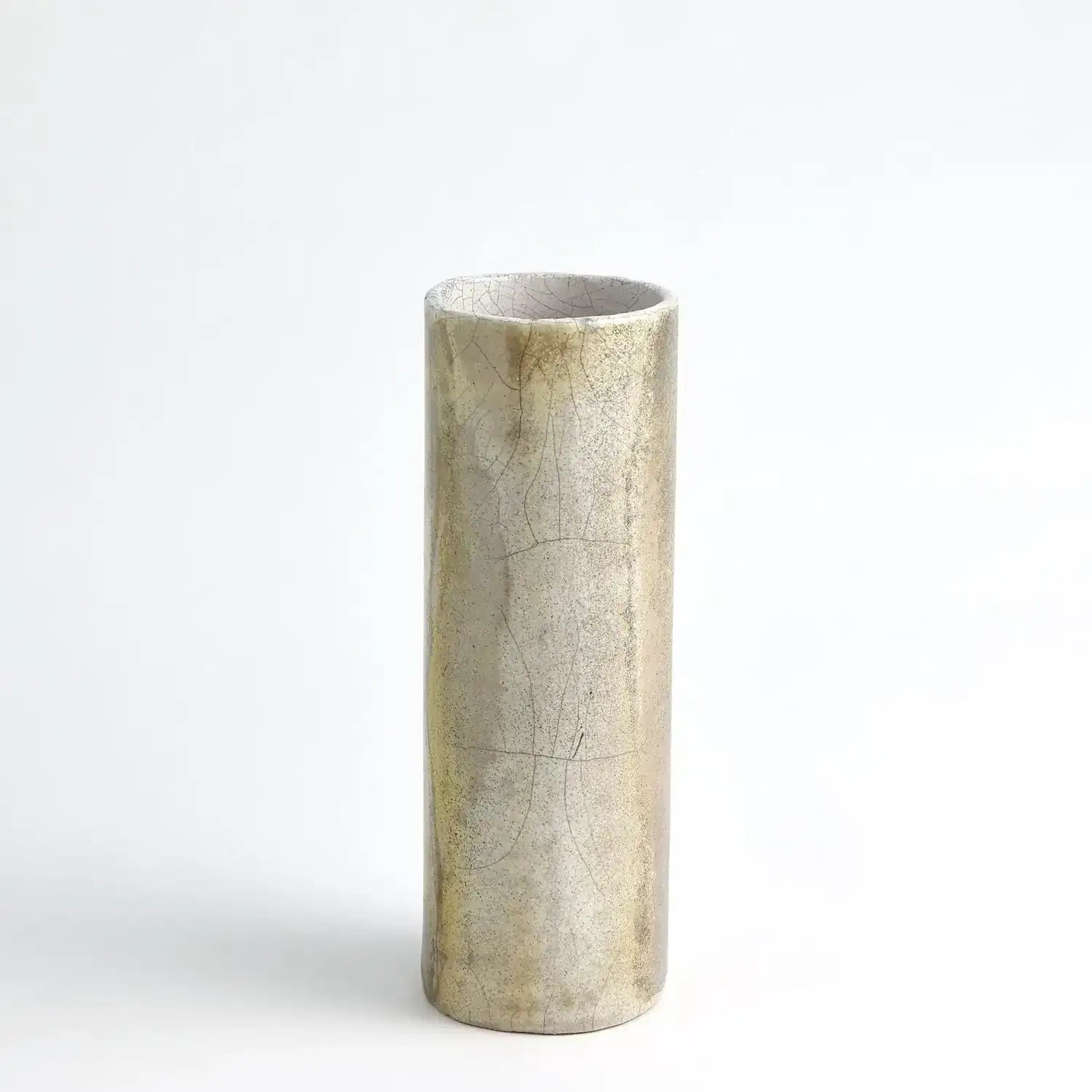 GLOBAL VIEWS GOLDEN RAKU VASE - Decorative Accents