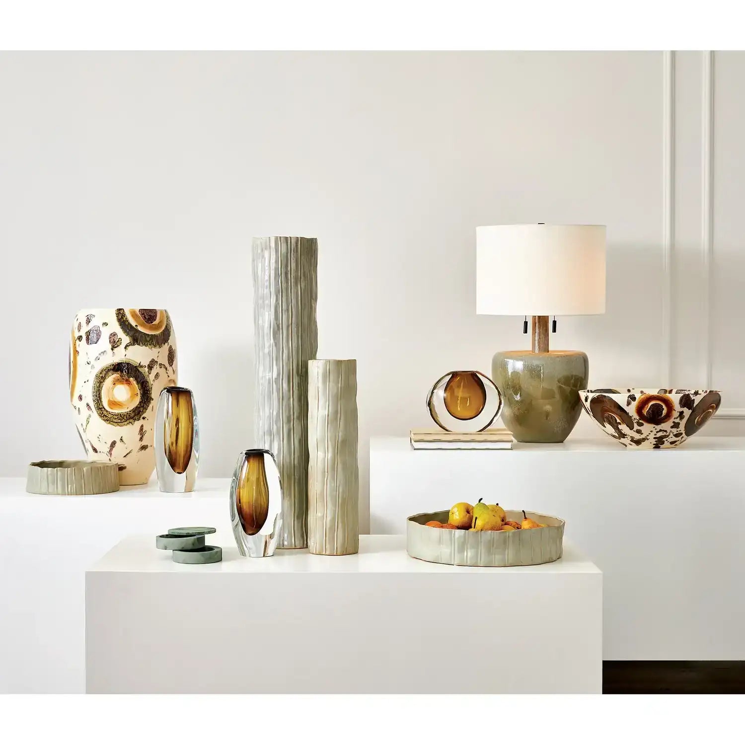 GLOBAL VIEWS, IMPRESSION LAMP, TABLE LAMPS