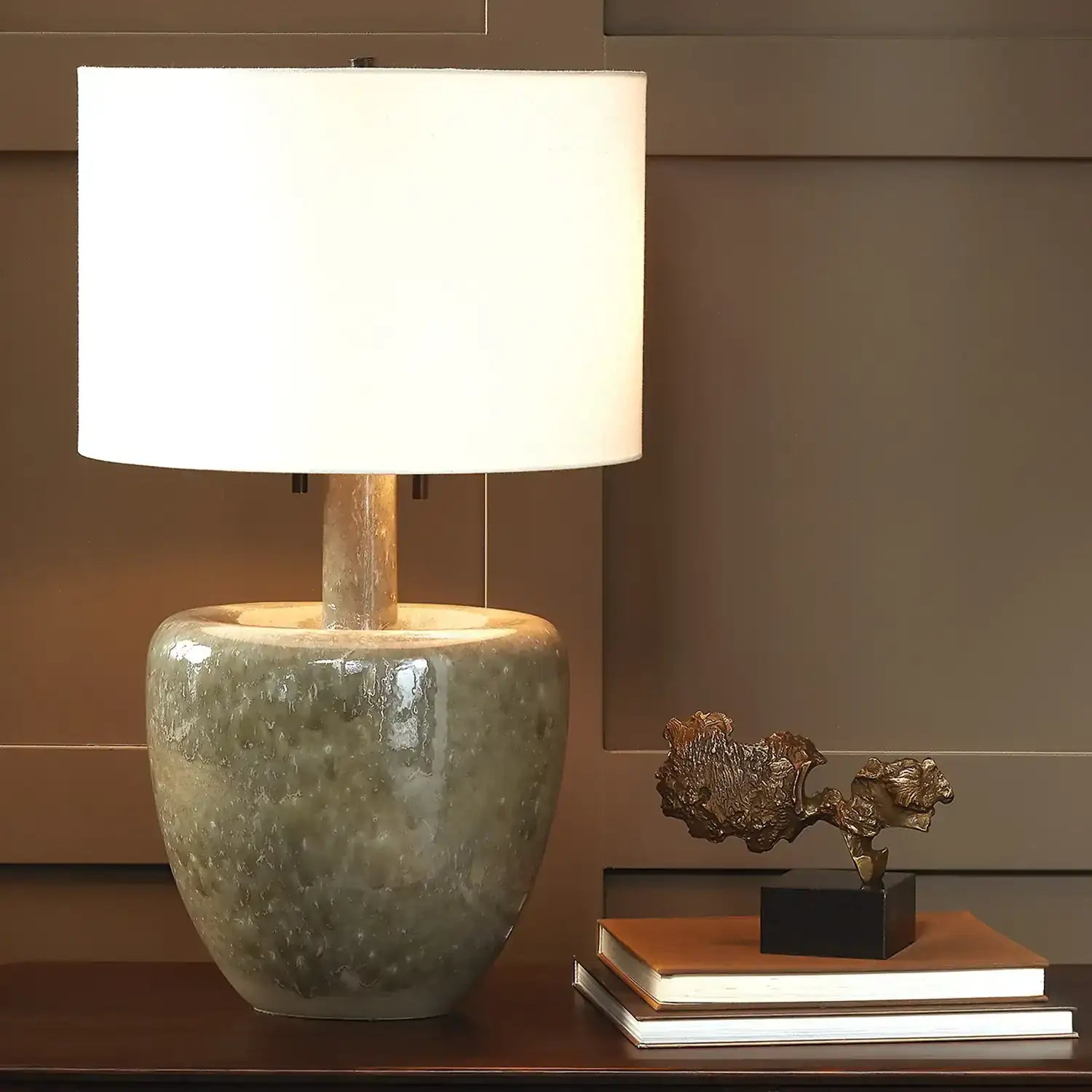GLOBAL VIEWS, IMPRESSION LAMP, TABLE LAMPS