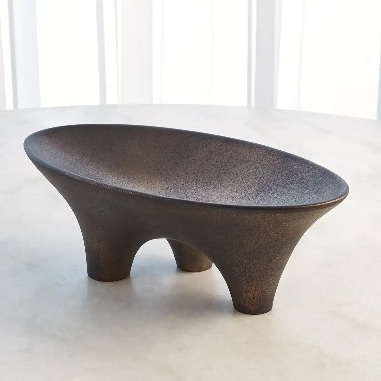 GLOBAL VIEWS OPUS TRIPLE LEG BOWL - Decorative Accents