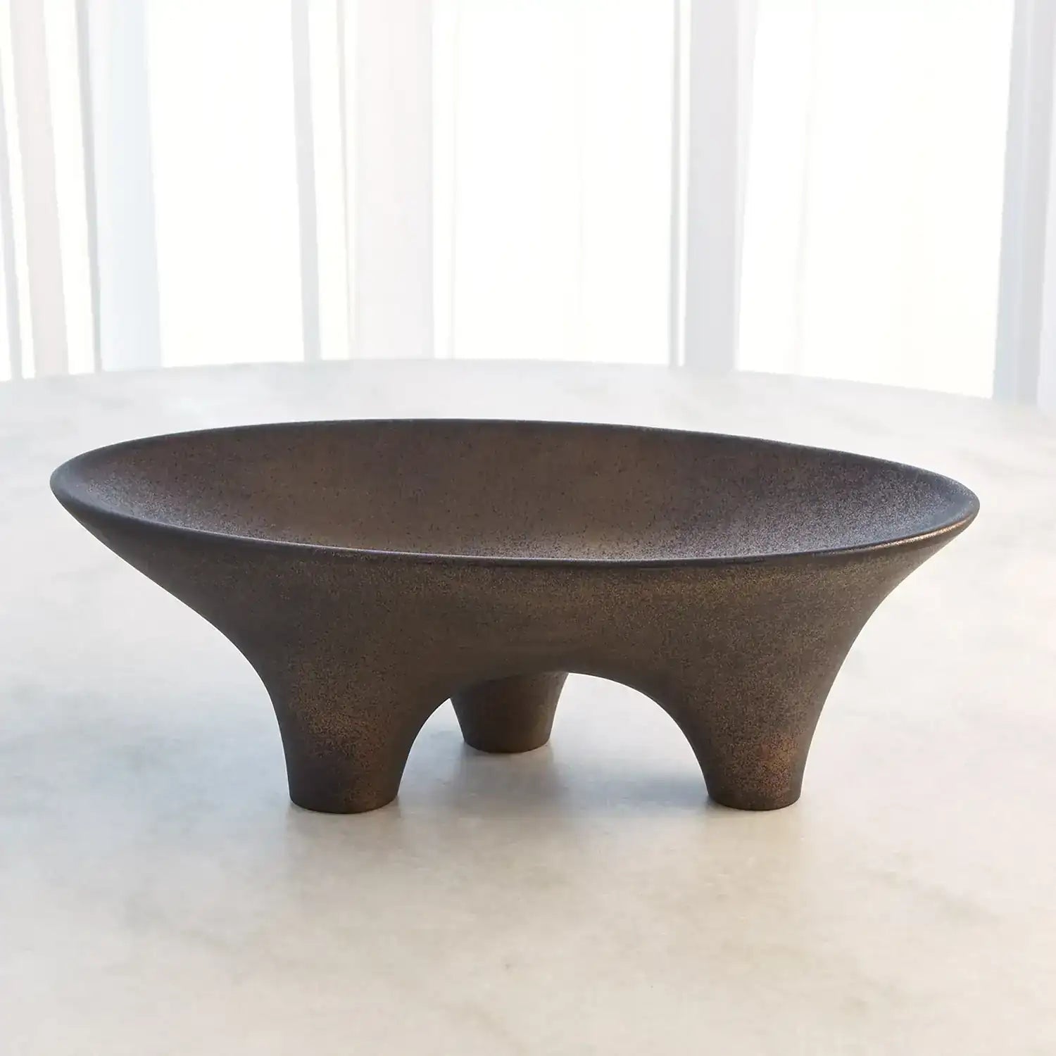 GLOBAL VIEWS OPUS TRIPLE LEG BOWL - Decorative Accents