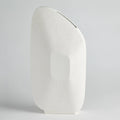 GLOBAL VIEWS OFFSET SQUARE SCRATCH VASE - Decorative Accents