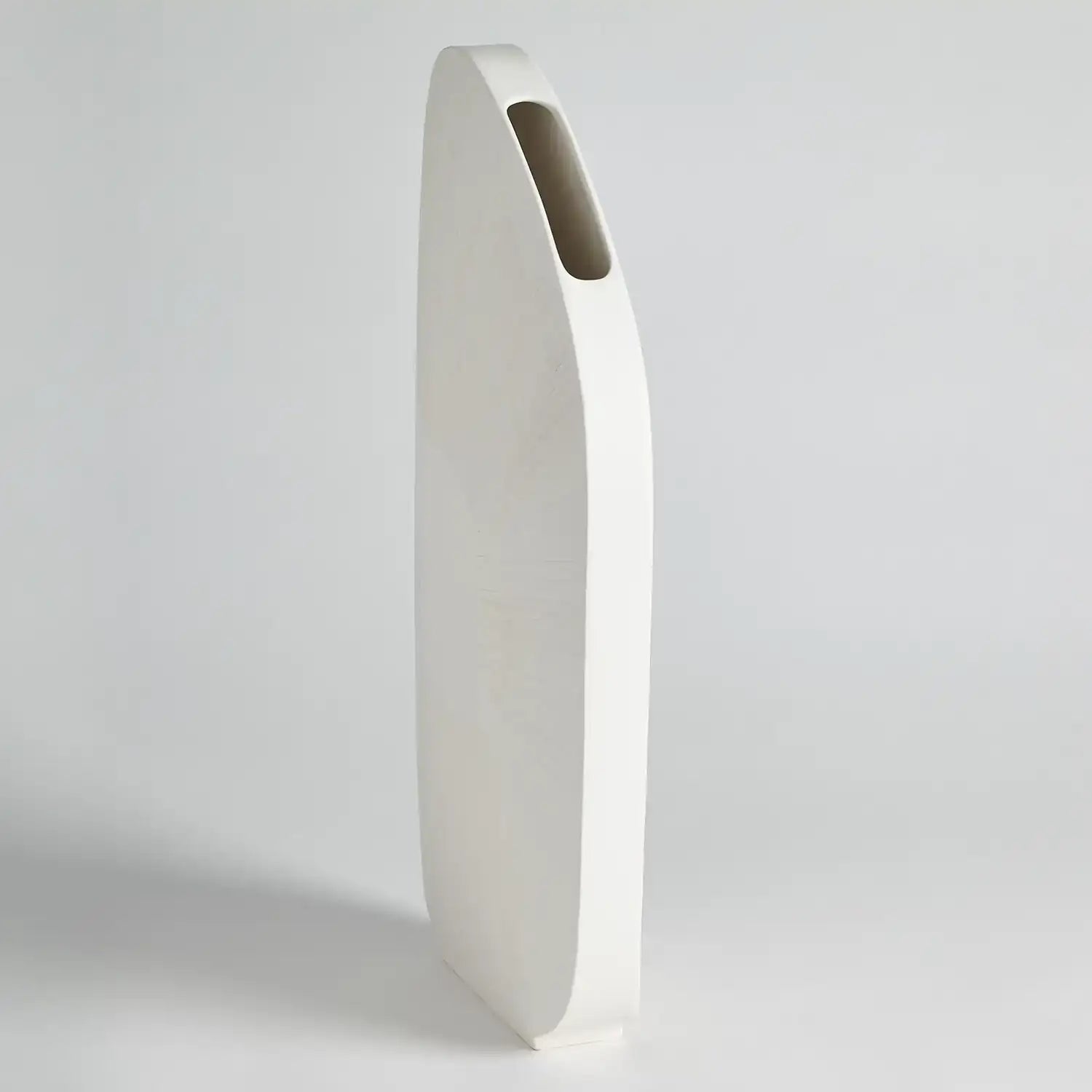 GLOBAL VIEWS OFFSET SQUARE SCRATCH VASE - Decorative Accents