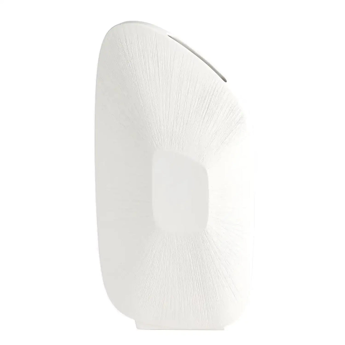 GLOBAL VIEWS OFFSET SQUARE SCRATCH VASE - Decorative Accents