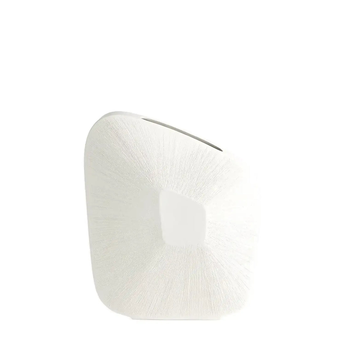 GLOBAL VIEWS OFFSET SQUARE SCRATCH VASE - Decorative Accents