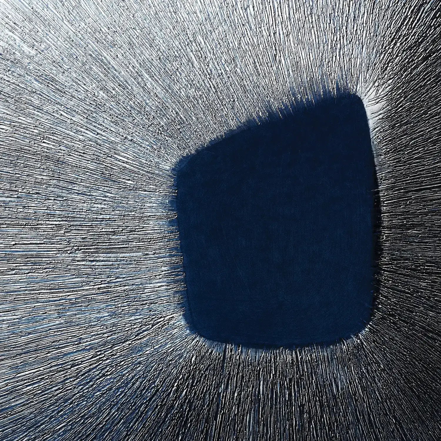 STUDIO A HOME OFFSET SQUARE SCRATCH VASE - Decorative Accents