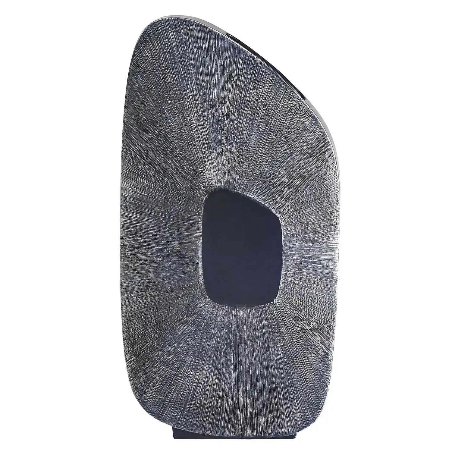 GLOBAL VIEWS OFFSET SQUARE SCRATCH VASE - Decorative Accents
