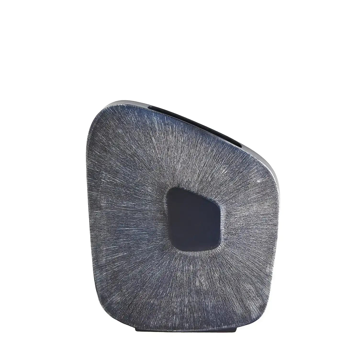 GLOBAL VIEWS OFFSET SQUARE SCRATCH VASE - Decorative Accents