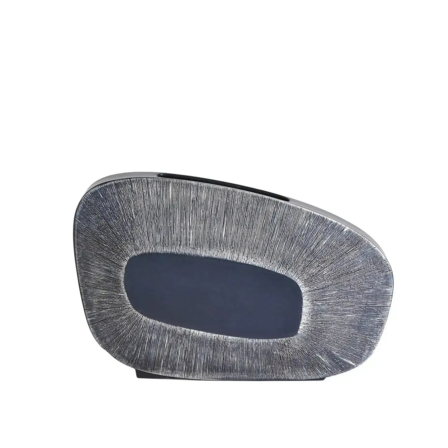 STUDIO A HOME OFFSET SQUARE SCRATCH VASE - Decorative Accents