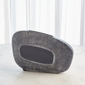 GLOBAL VIEWS OFFSET SQUARE SCRATCH VASE - Decorative Accents