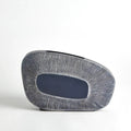 GLOBAL VIEWS OFFSET SQUARE SCRATCH VASE - Decorative Accents