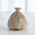 GLOBAL VIEWS CINDER WIDE BOTTOM VASE - Decorative Accents