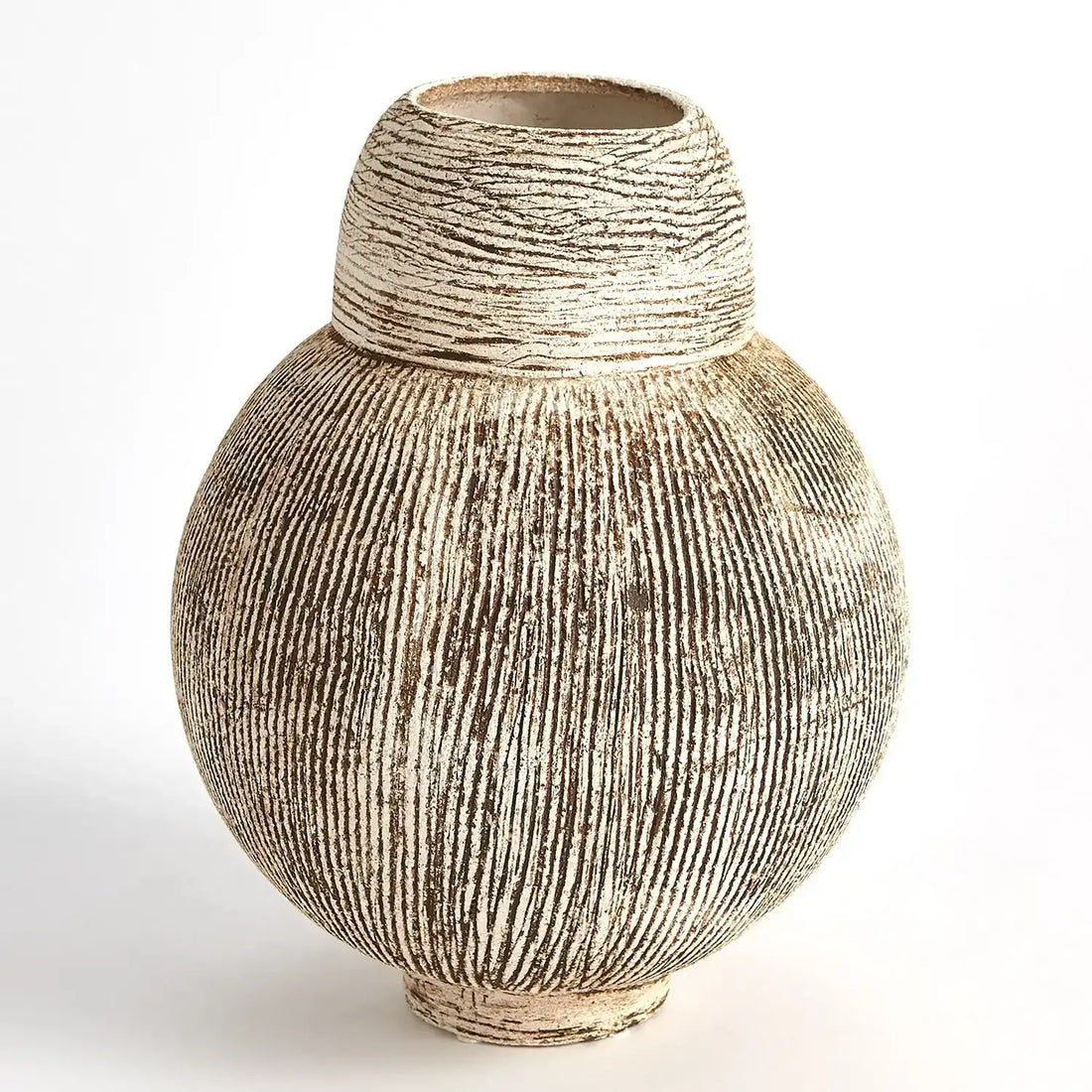 GLOBAL VIEWS SCORD GORD VASE - Decorative Accents