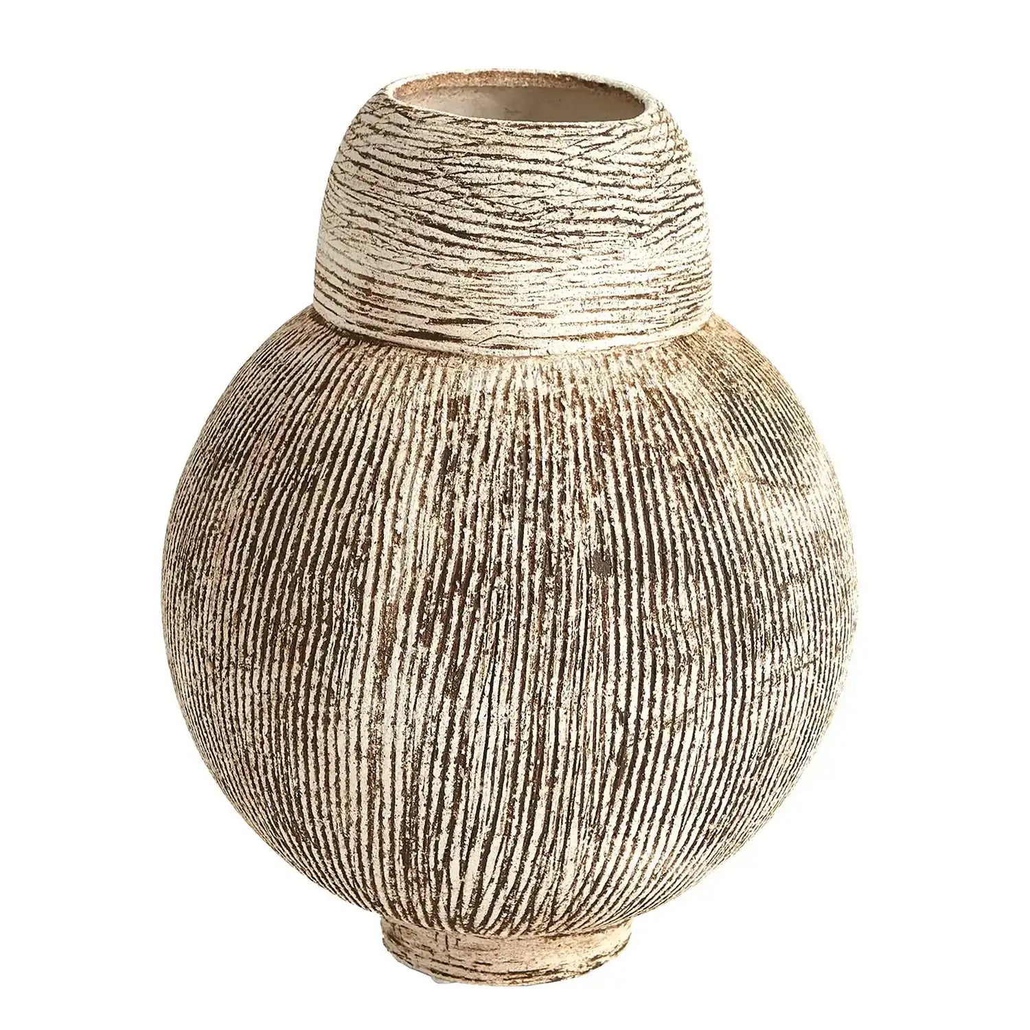 GLOBAL VIEWS SCORD GORD VASE - Decorative Accents
