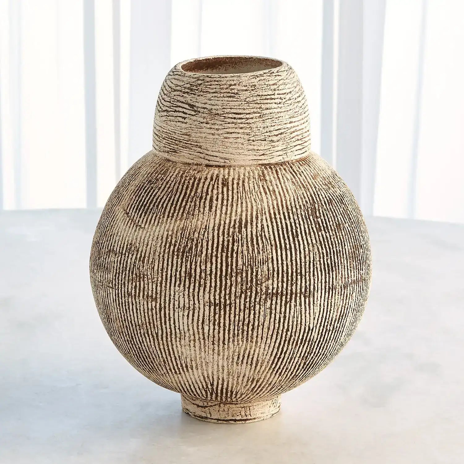 GLOBAL VIEWS SCORD GORD VASE - Decorative Accents