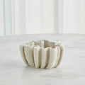 GLOBAL VIEWS RIPPLE PRINTED BOWL - Decorative Accents