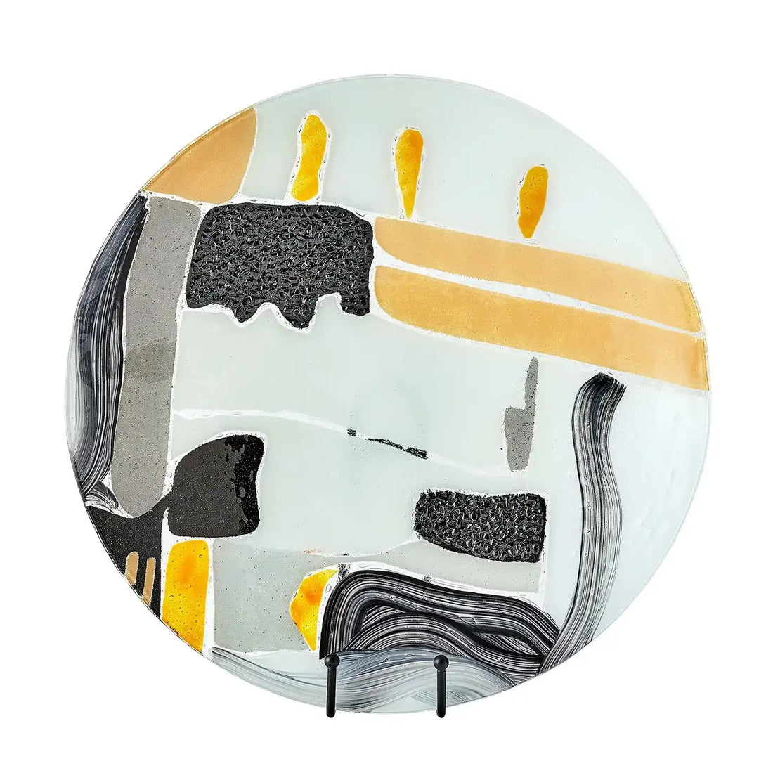 GLOBAL VIEWS CASHMERE GLASS CHARGER - Art