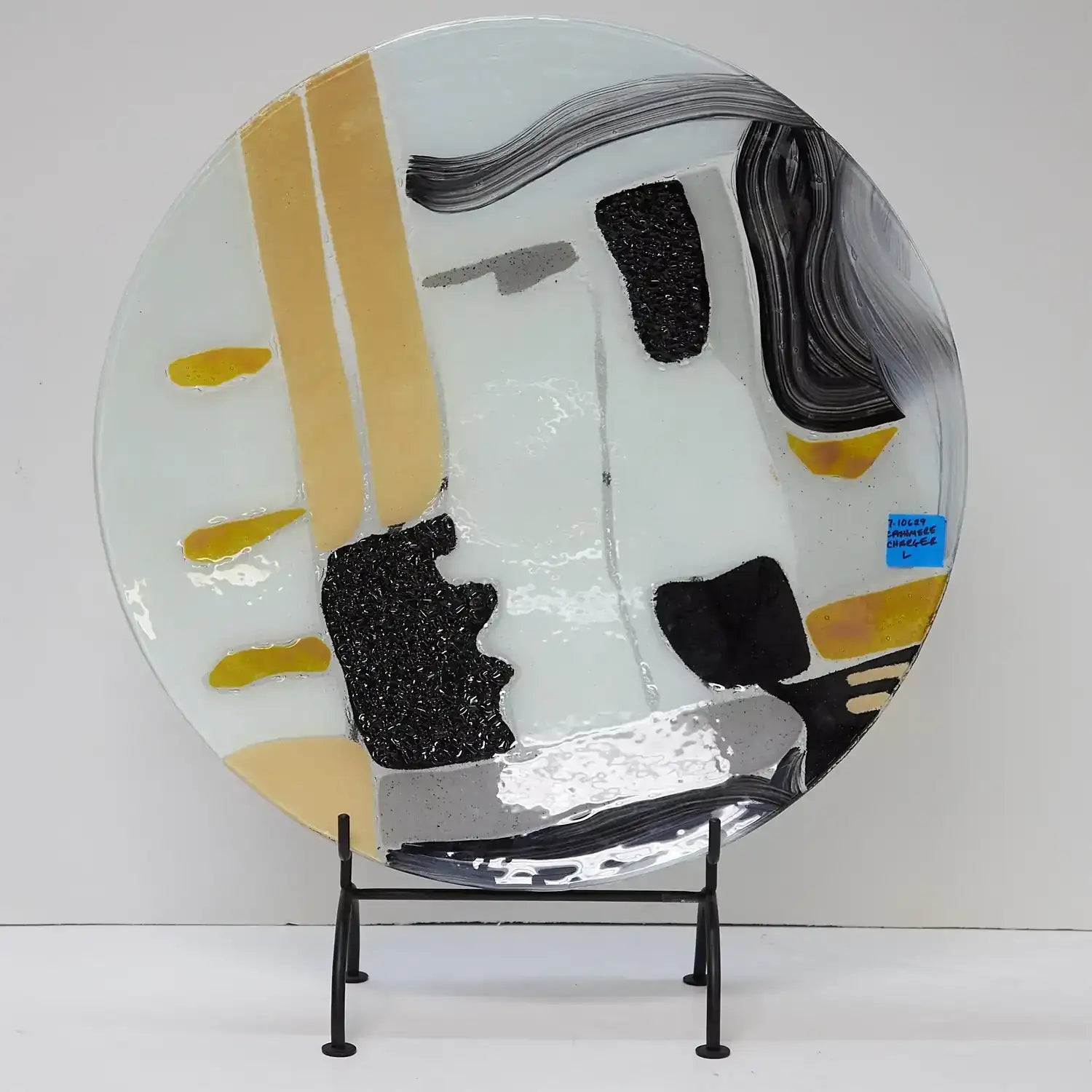 GLOBAL VIEWS CASHMERE GLASS CHARGER - Art