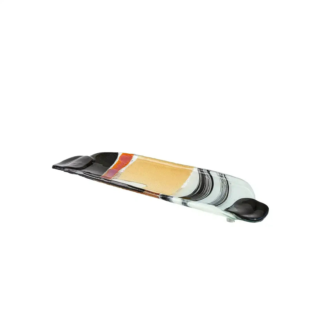 GLOBAL VIEWS CASHMERE GLASS PLATTER - Art