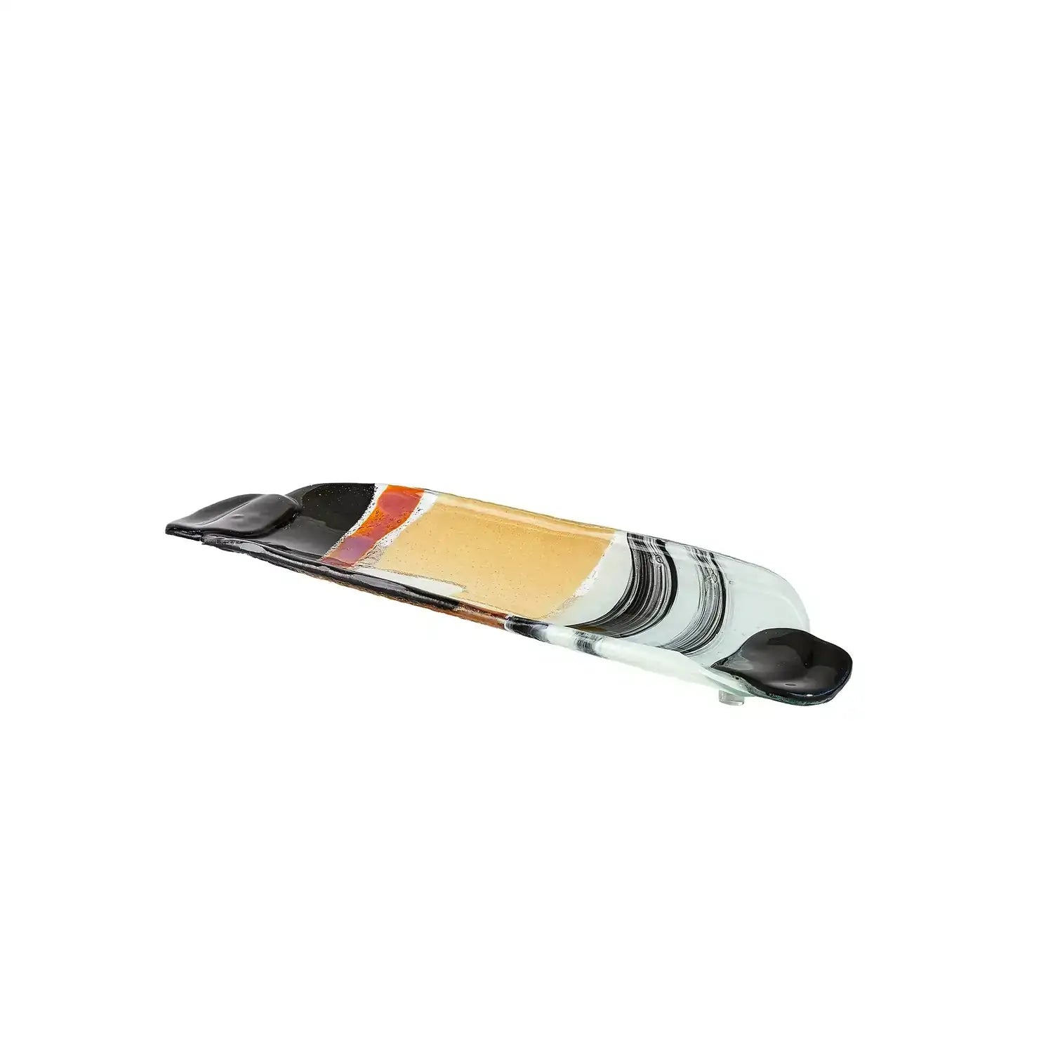 GLOBAL VIEWS CASHMERE GLASS PLATTER - Art