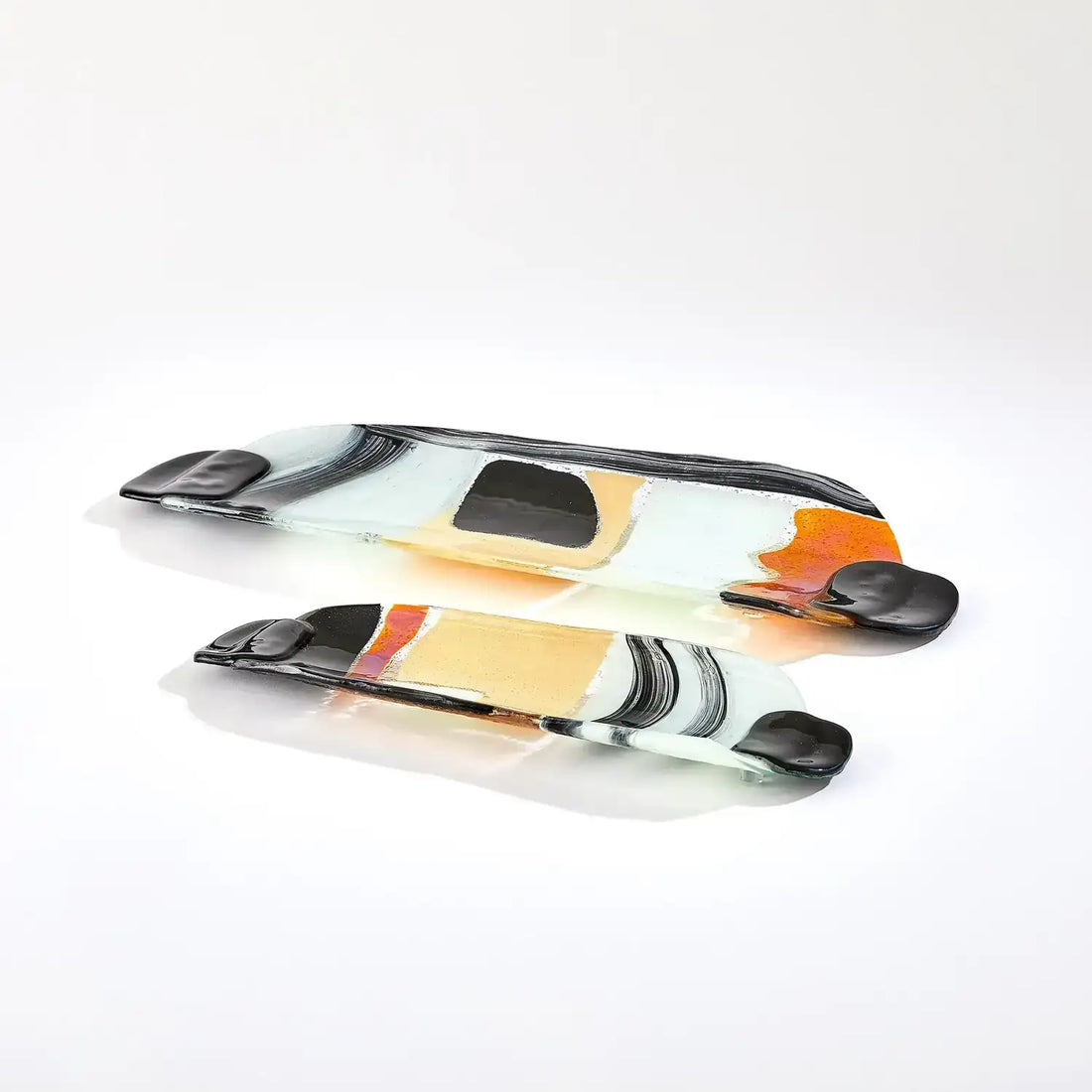 GLOBAL VIEWS CASHMERE GLASS PLATTER - Art