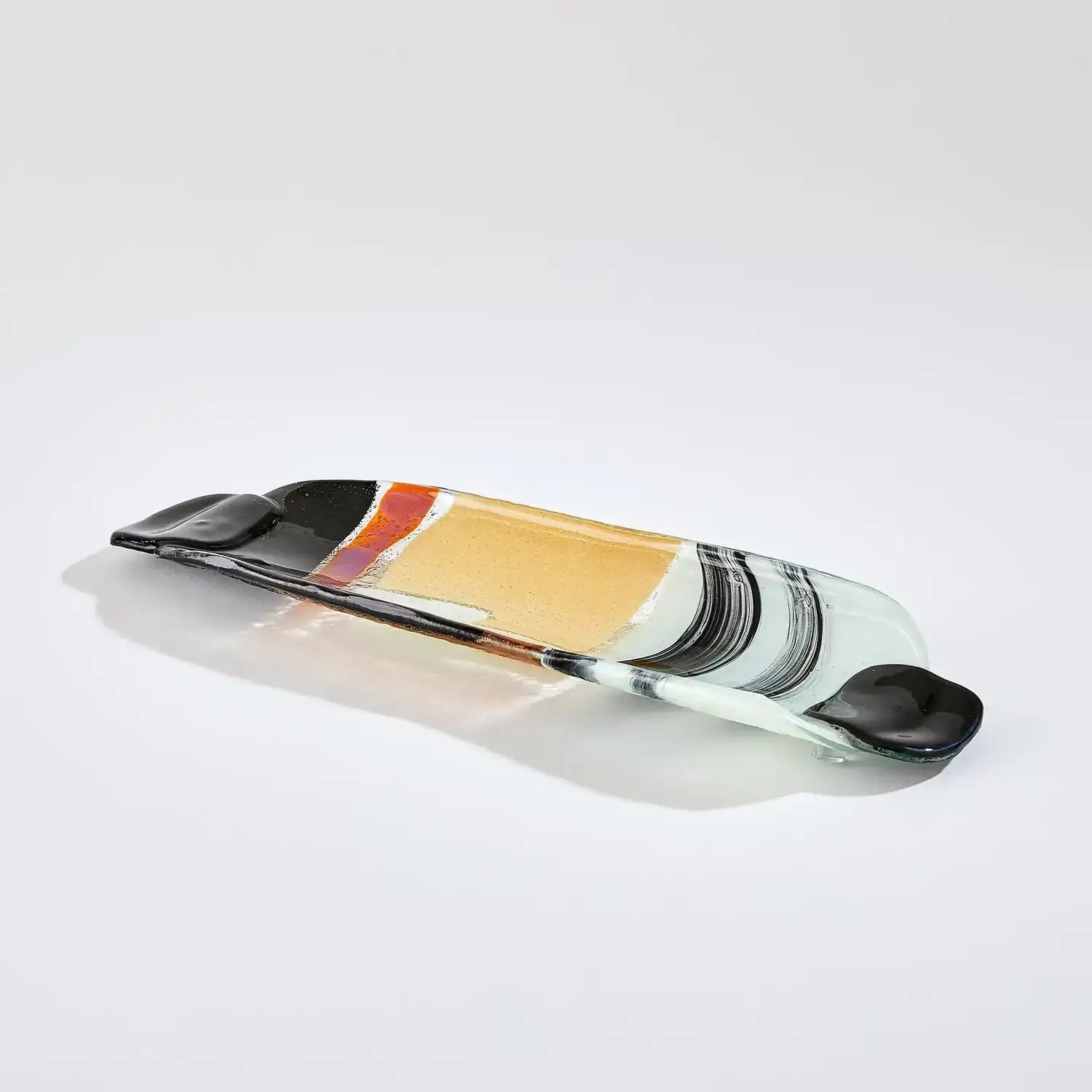 GLOBAL VIEWS CASHMERE GLASS PLATTER - Art