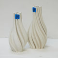 GLOBAL VIEWS TWIST PRINTED VASE - Decorative Accents