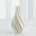 GLOBAL VIEWS TWIST PRINTED VASE - Decorative Accents
