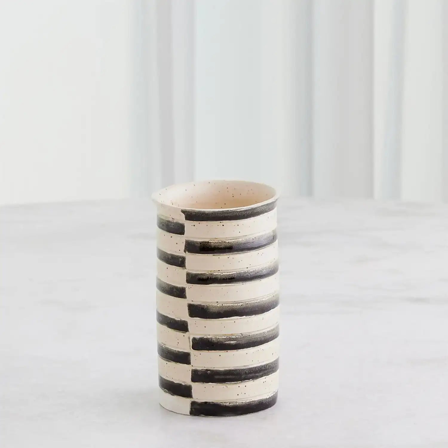 GLOBAL VIEWS JAIL BREAK CYLINDRICAL VASE - Decorative Accents